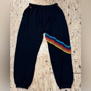 Aviator Nation Chevron 5 Strips Pants
